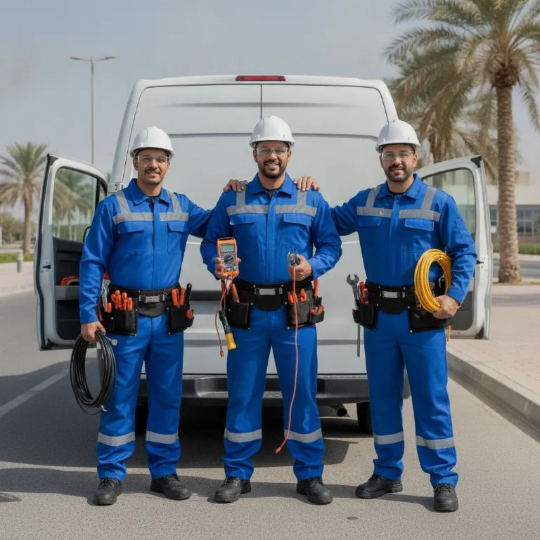Electrician team in Ar Rumaylah